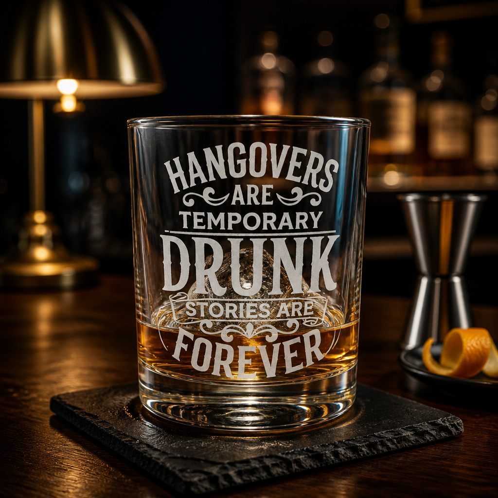 Personalized Engraved – Custom Single Glass